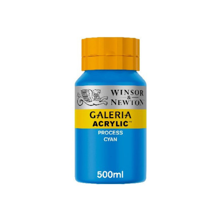Galeria Acrylic 500ml Process Cyan 535