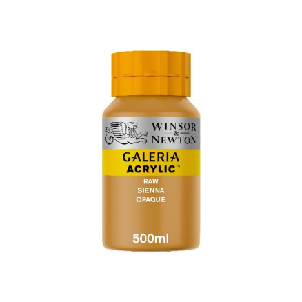 Galeria Acrylic 500ml Raw Sienna Opaque 553