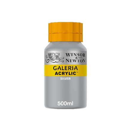 Galeria Acrylic 500ml Silver 617