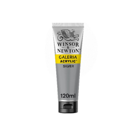 Galeria Acrylic 120ml Silver 617