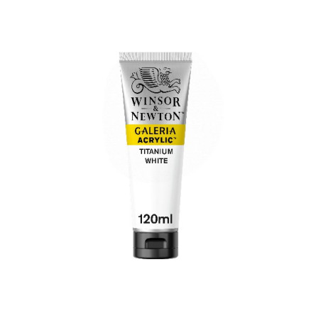 Galeria Acrylic 120ml Titanium White 644