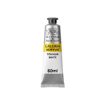 Galeria Acrylic 60ml Titanium White 644