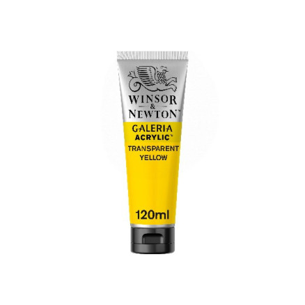 Galeria Acrylic 120ml Transparent Yellow 653