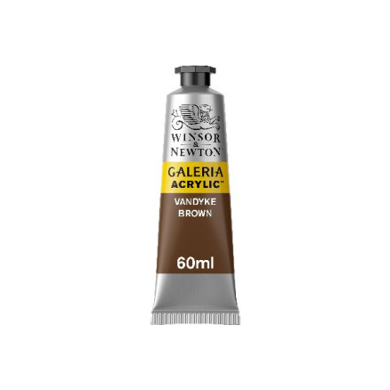 Galeria Acrylic 60ml Vandyke Brown 676