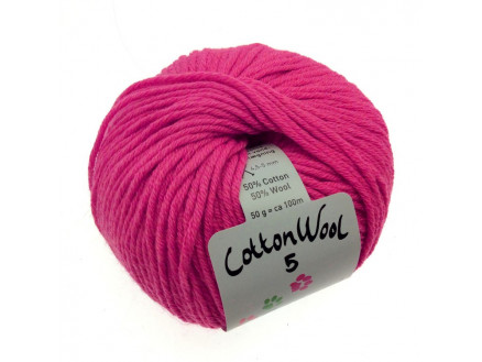 Gepard Garn Cottonwool   Unicolor 430 Dæmpet Pink