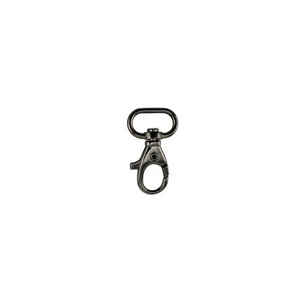 Karabinhage Gun Metal 40x15mm   Stk
