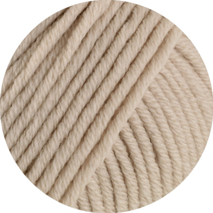Lana Grossa Cool Wool Superbig Melange Garn 214 Beige Meleret