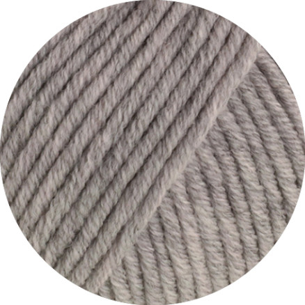 Lana Grossa Cool Wool Superbig Melange Garn 215 Gråbeige Meleret