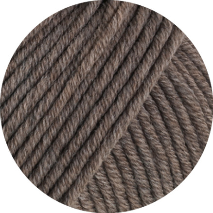 Lana Grossa Cool Wool Superbig Melange Garn 213 Taupe Meleret