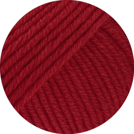 Lana Grossa Cool Wool Superbig Uni Garn   Kirsebærrød