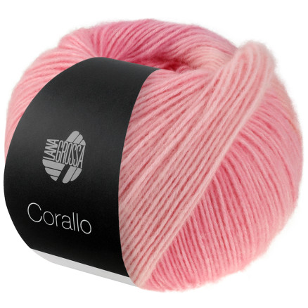 Lana Grossa Corallo Garn   Rosa