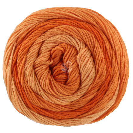 Lana Grossa Gomitolo Tono Garn 1042 Mandarin   Orange   Rødoorange