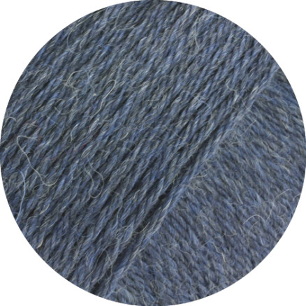 Lana Grossa Landlust Alpaca Merino Garn 160 411 Grå-blå