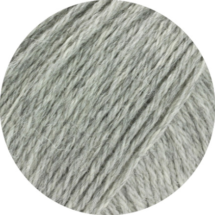 Lana Grossa Landlust Alpaca Merino Garn 160 407 Lysegrå