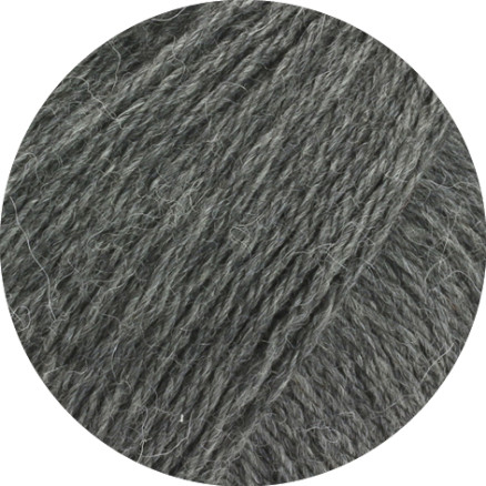 Lana Grossa Landlust Alpaca Merino Garn 160 408 Mørkegrå
