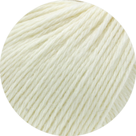 Lana Grossa Landlust Alpaca Merino Garn 160 401 Råhvid