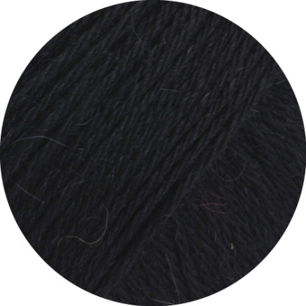 Lana Grossa Landlust Alpaca Merino Garn 160 410 Sort