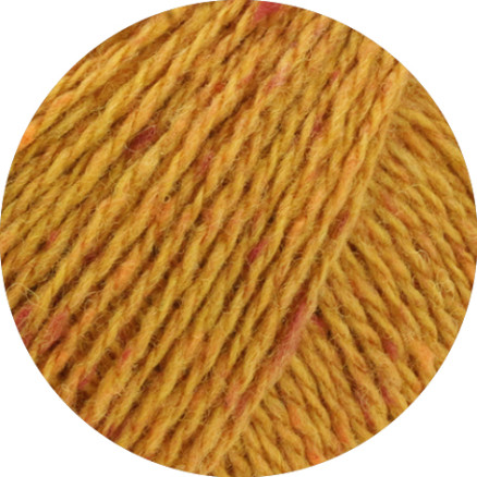 Lana Grossa Landlust Soft Tweed 180 Garn 108 Gyldenbrun