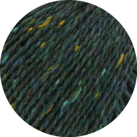 Lana Grossa Landlust Soft Tweed 180 Garn 116 Mørk Petroleum