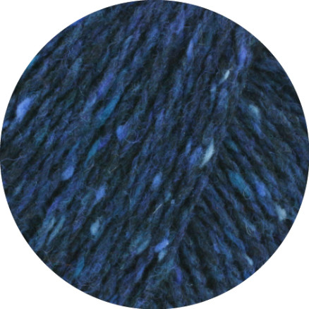 Lana Grossa Landlust Soft Tweed 180 Garn 114 Mørkeblå