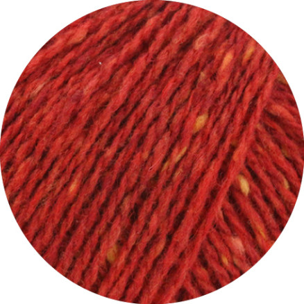 Lana Grossa Landlust Soft Tweed 180 Garn 111 Rød