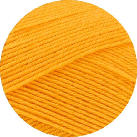 Lana Grossa Meilenweit 100 Merino Extrafine Uni Garn 2468 Lys Orange