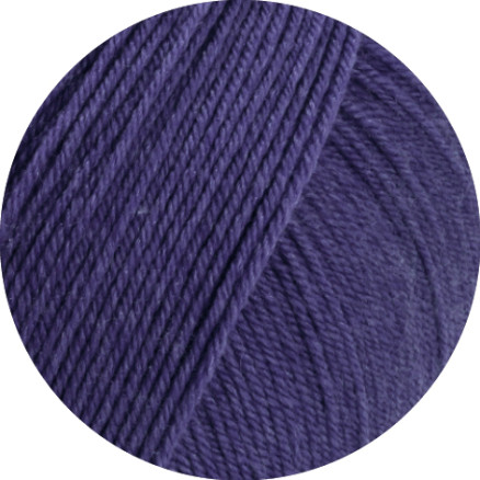 Lana Grossa Meilenweit 100 Seta Garn 54 Blå-violet
