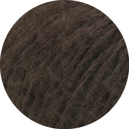 Lana Grossa Mohair Di Gio Garn   Gråbrun