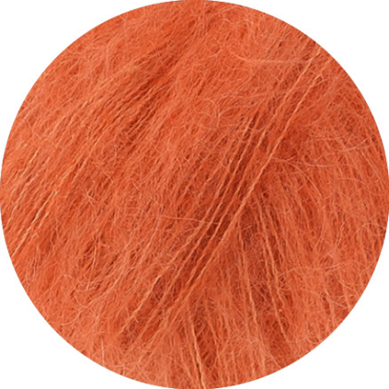 Lana Grossa Silkhair Garn 228 Lakseorange