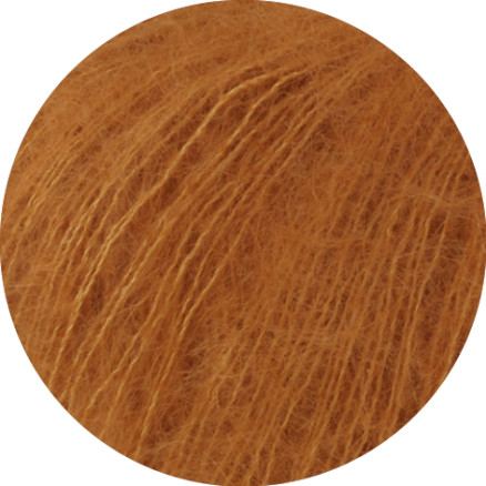 Lana Grossa Silkhair Garn 222 Okker Gul