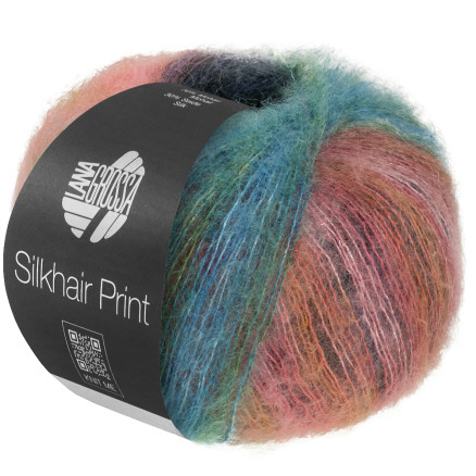 Lana Grossa Silkhair Print 438