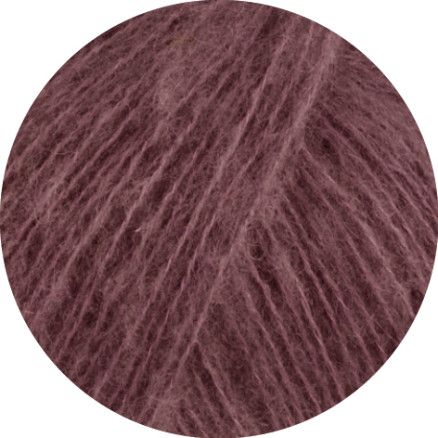 Lana Grossa Soffio Garn 35 Burgundy