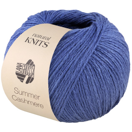 Lana Grossa Summer Cashmere Garn 11 Blå