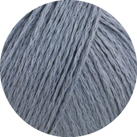Lana Grossa Summer Cashmere Garn 10 Gråblå
