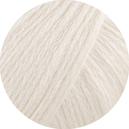 Lana Grossa Summer Cashmere Garn   Hvid