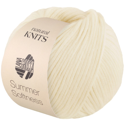 Lana Grossa Summer Softness Garn   Creme