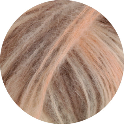 Lana Grossa Superkid Seta Garn 110 Beige Fersken Laks Gråbrun