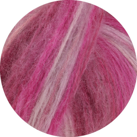Lana Grossa Superkid Seta Garn 111 Rosé Pink Vinrød