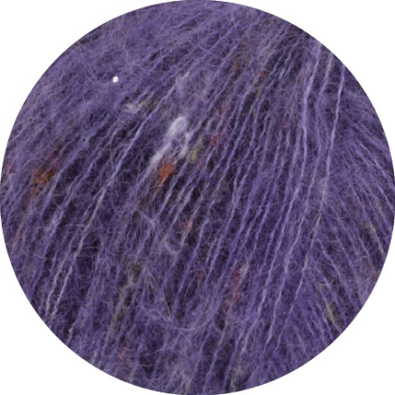 Lana Grossa Superkid Tweed Garn 630 Lilla