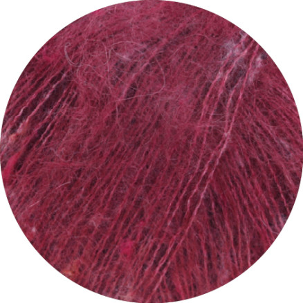 Lana Grossa Superkid Tweed Garn 612 Orientalsk Rød