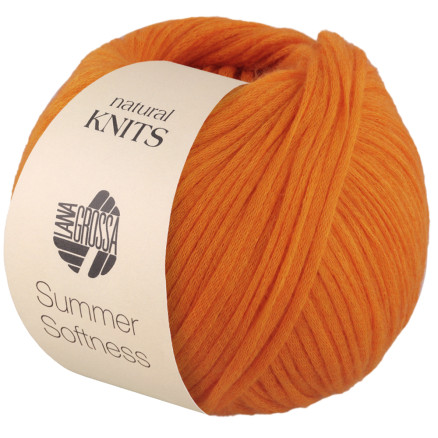 Lana Grosssa Summer Softnes Garn 12 Orange