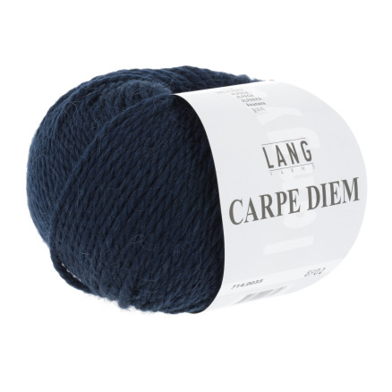 Lang Yarns Carpe Diem Garn 35 Marinablå