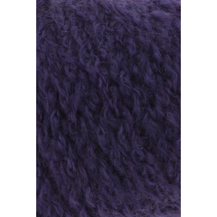 Lang Yarns Cashmere Light Garn 90 Mørkelilla