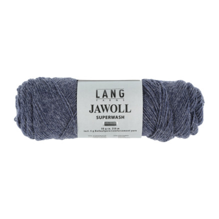 Lang Yarns Jawoll Garn 69 Blå Melange