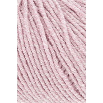 Lang Yarns Merino 120 Garn 151 Flamingo Hvid Mouliné