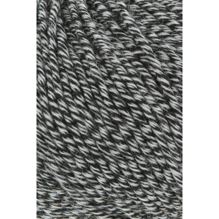 Lang Yarns Merino 120 Garn 154 Sort Hvid Mouliné