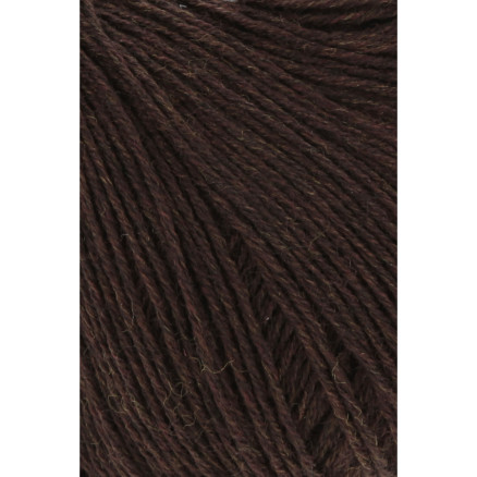 Lang Yarns Merino 400 Lace Garn 368 Mørk Brun Melange