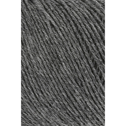 Lang Yarns Merino 400 Lace Garn 05 Mørk Grå Melange