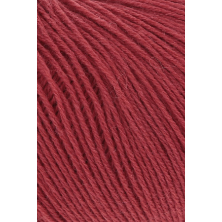 Lang Yarns Merino 400 Lace Garn 61 Rød Melange