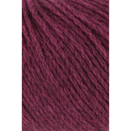 Lang Yarns Yak Garn 65 Hindbær Melange